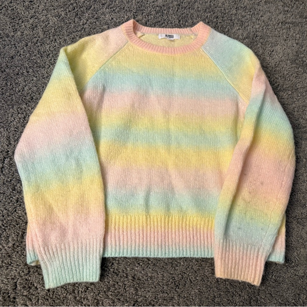 BB Dakota Multicolor Pastel Sweater